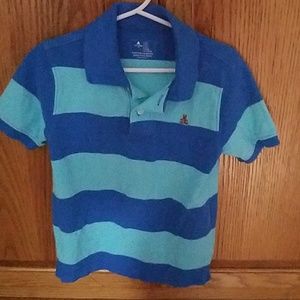 Boys Baby Gap striped polo short sleve shirt